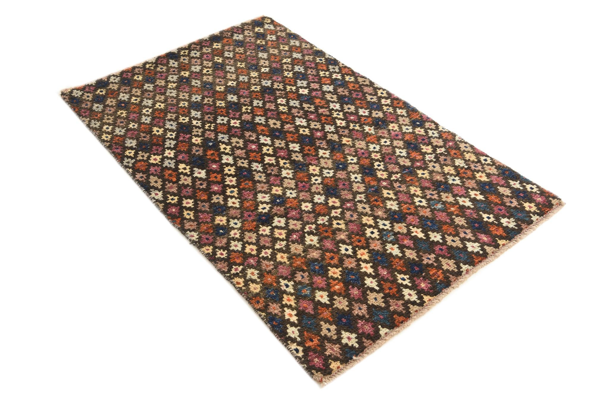 4' x 6' 3 Hand Knotted Darya Wool Rug