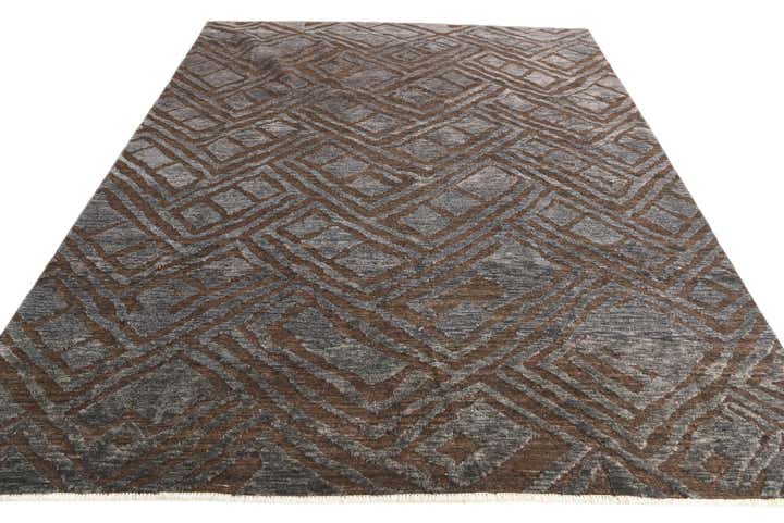 7' 10 x 10' 5 Hand Knotted Darya Wool Rug