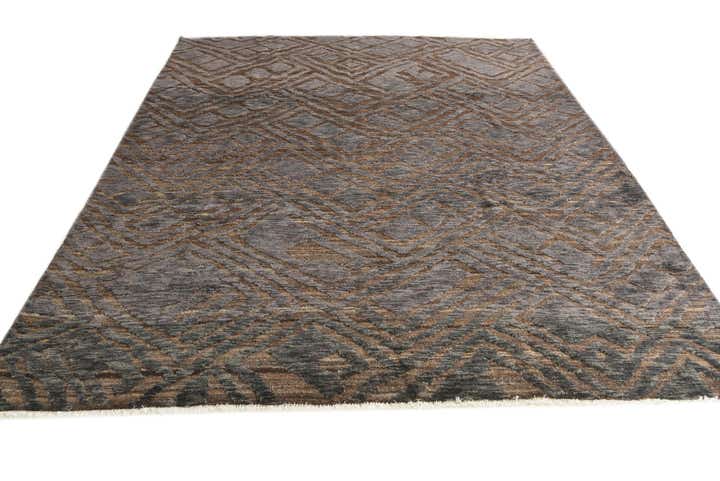 8' 3 x 10' 3 Hand Knotted Darya Wool Rug