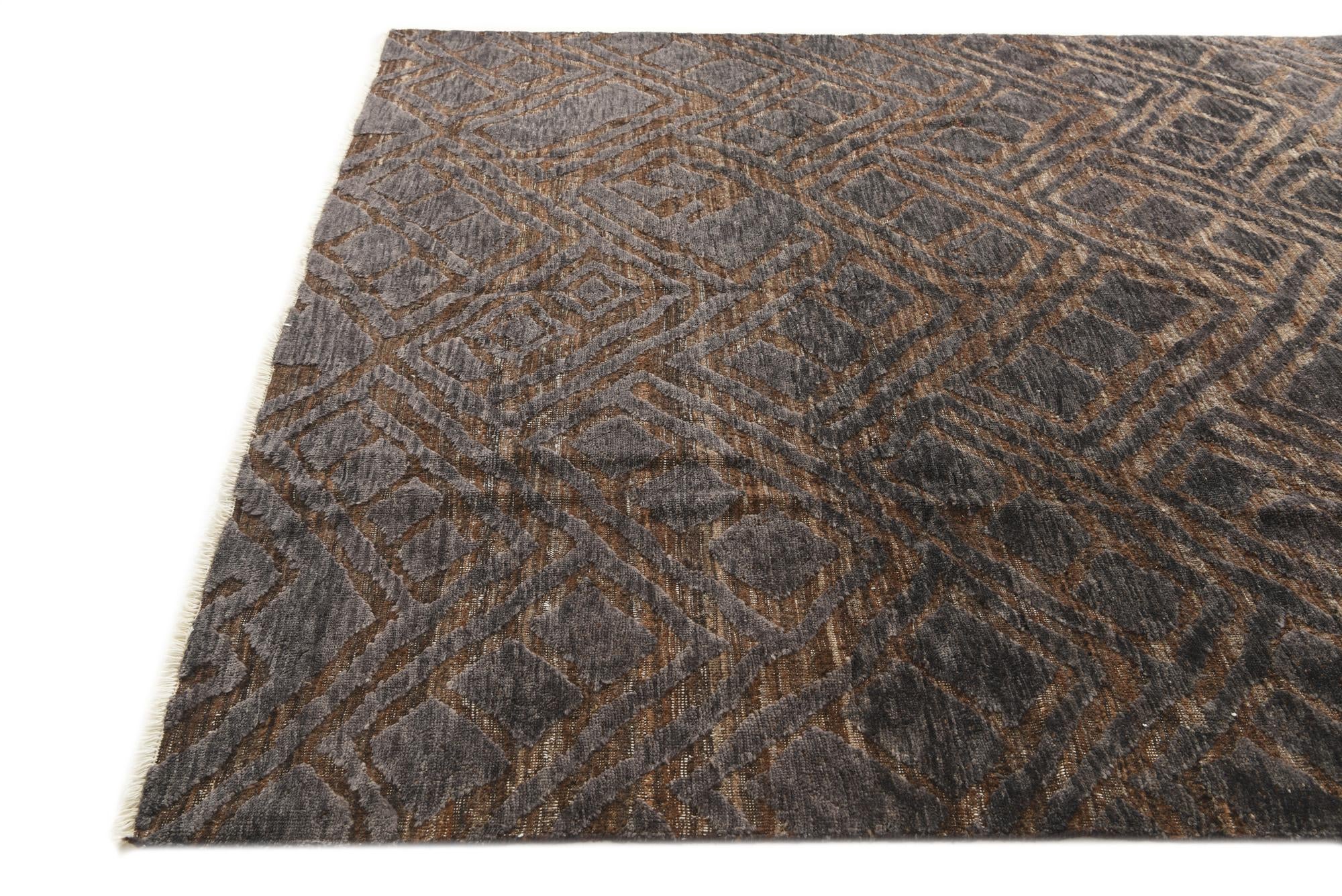 8' 3 x 10' 3 Hand Knotted Darya Wool Rug
