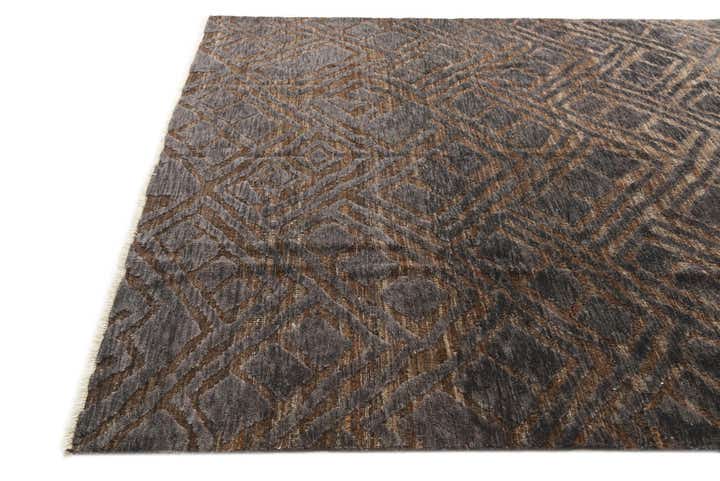 8' 3 x 10' 3 Hand Knotted Darya Wool Rug