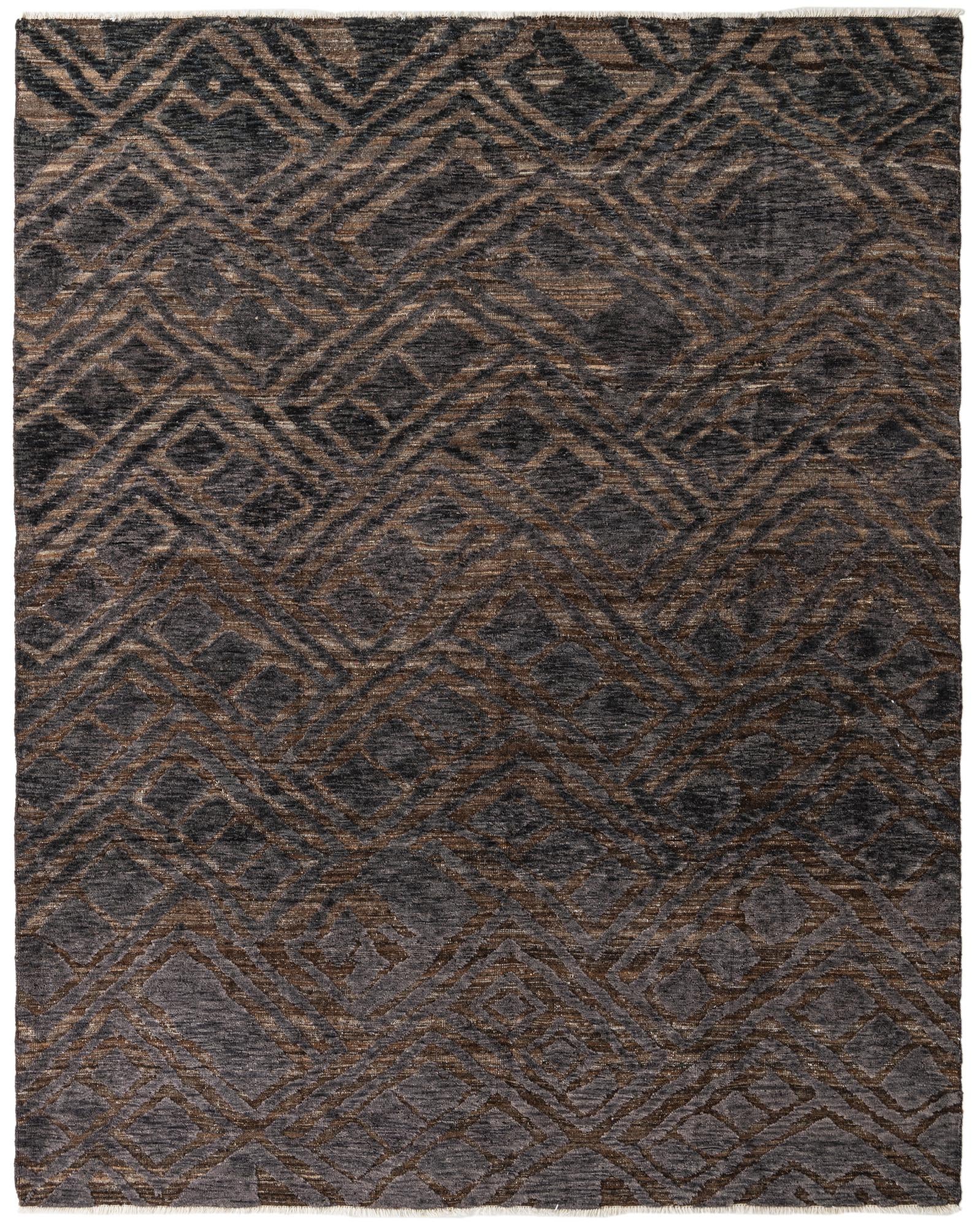 8' 3 x 10' 3 Hand Knotted Darya Wool Rug