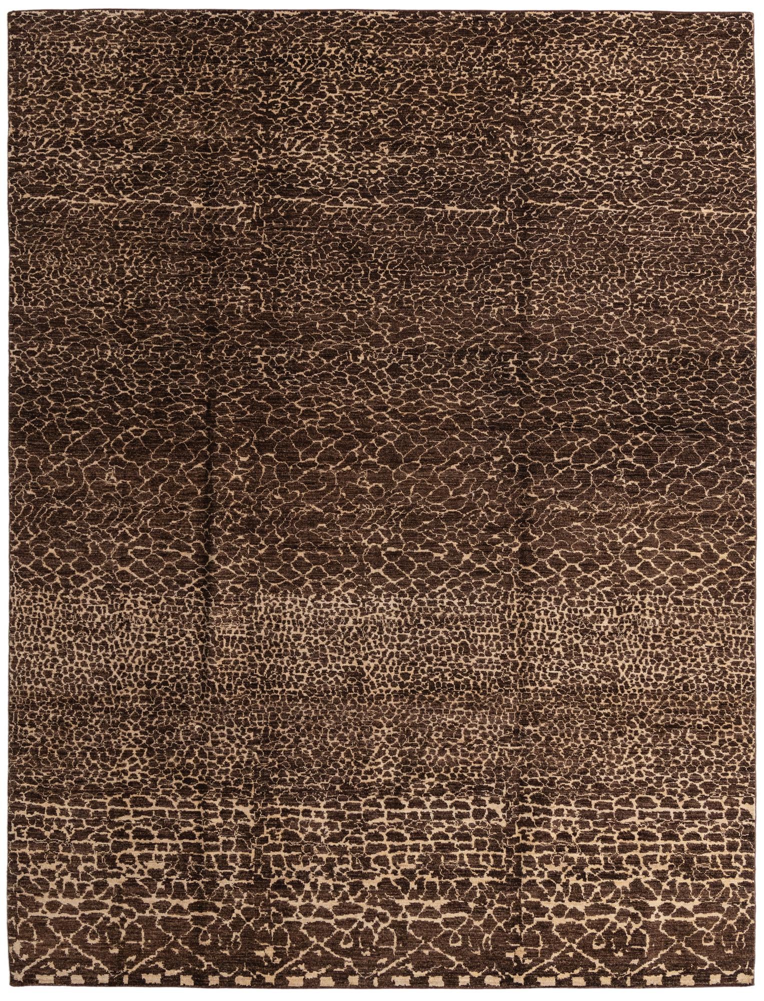 9' x 11' 9 Hand Knotted Darya Wool Rug