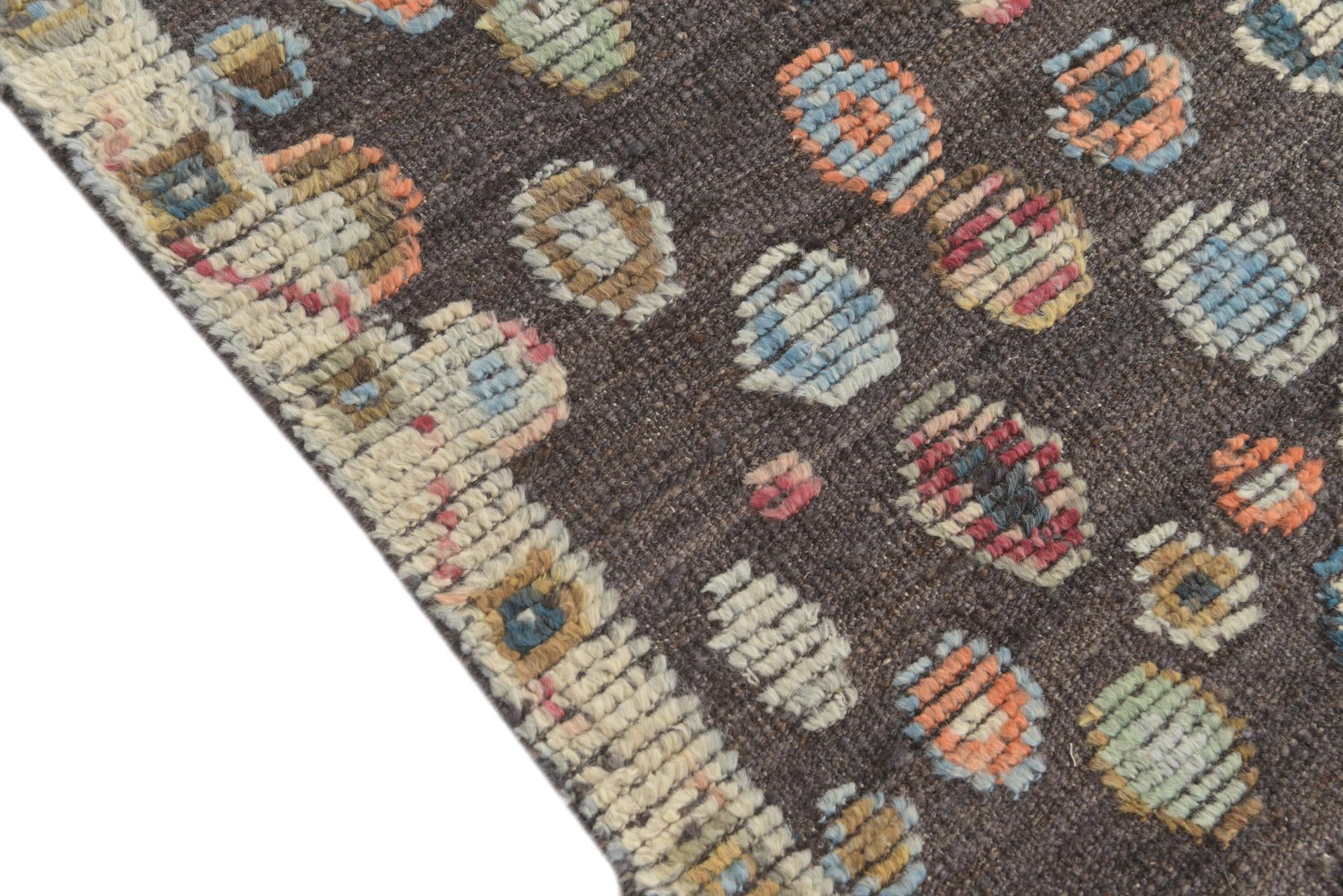 4' 3 x 6' 3 Hand Knotted Darya Wool Rug