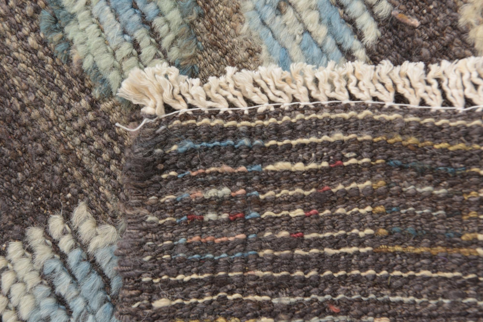 4' 3 x 6' 3 Hand Knotted Darya Wool Rug