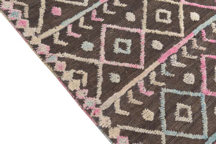 6' 6 x 10' 2 Hand Knotted Darya Wool Rug