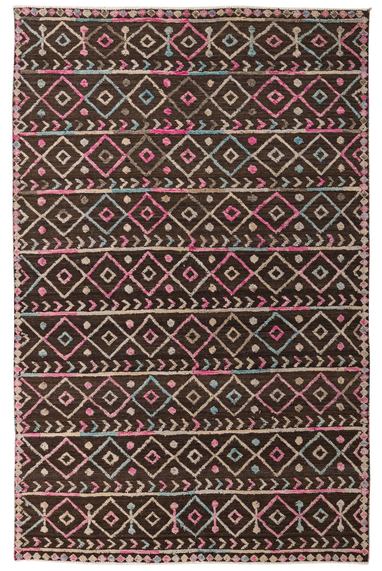 6' 6 x 10' 2 Hand Knotted Darya Wool Rug