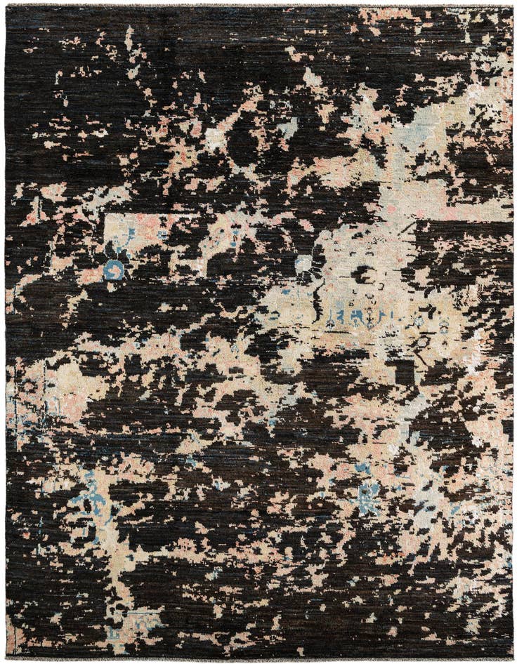 Detail image of 10' 6 x 14' 7 Hand Knotted Darya Rug