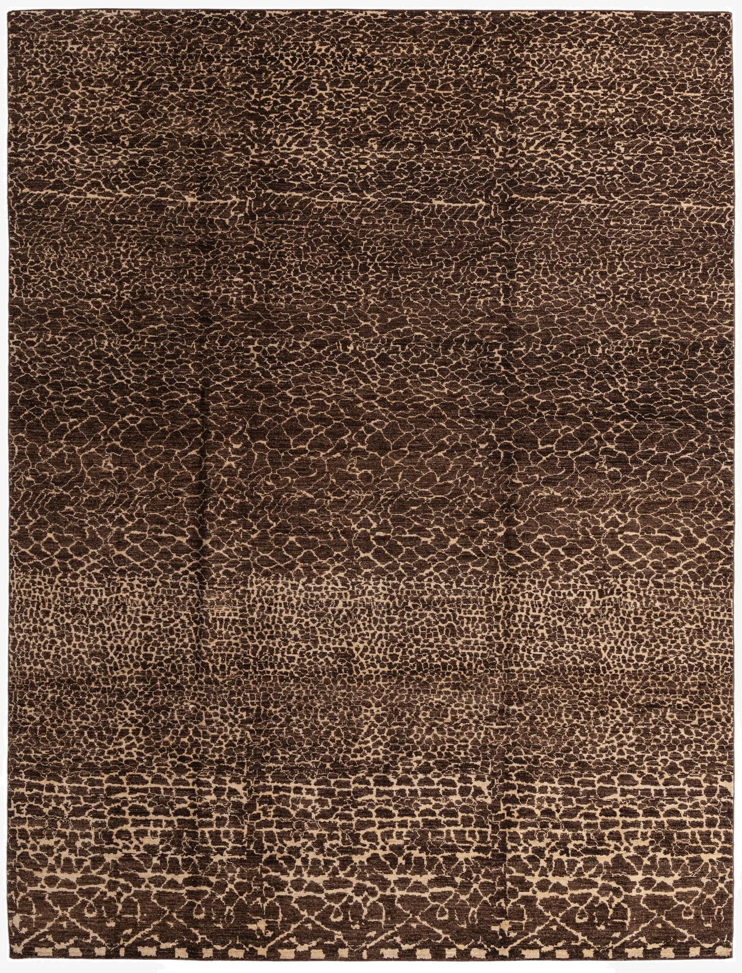 9' x 11' 9  Hand Knotted Darya Wool Rug