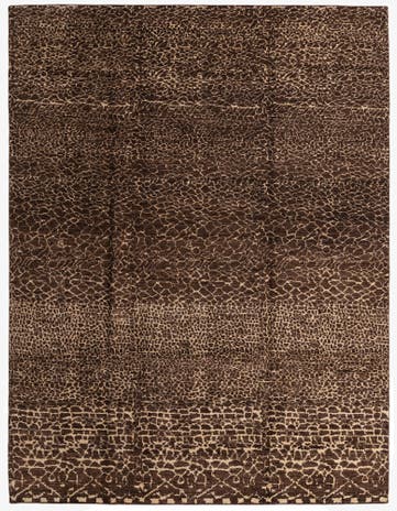 9' x 11' 9 Hand Knotted Darya Wool Rug
