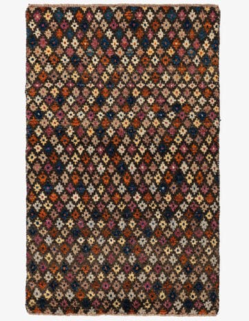 4' x 6' 3 Hand Knotted Darya Wool Rug