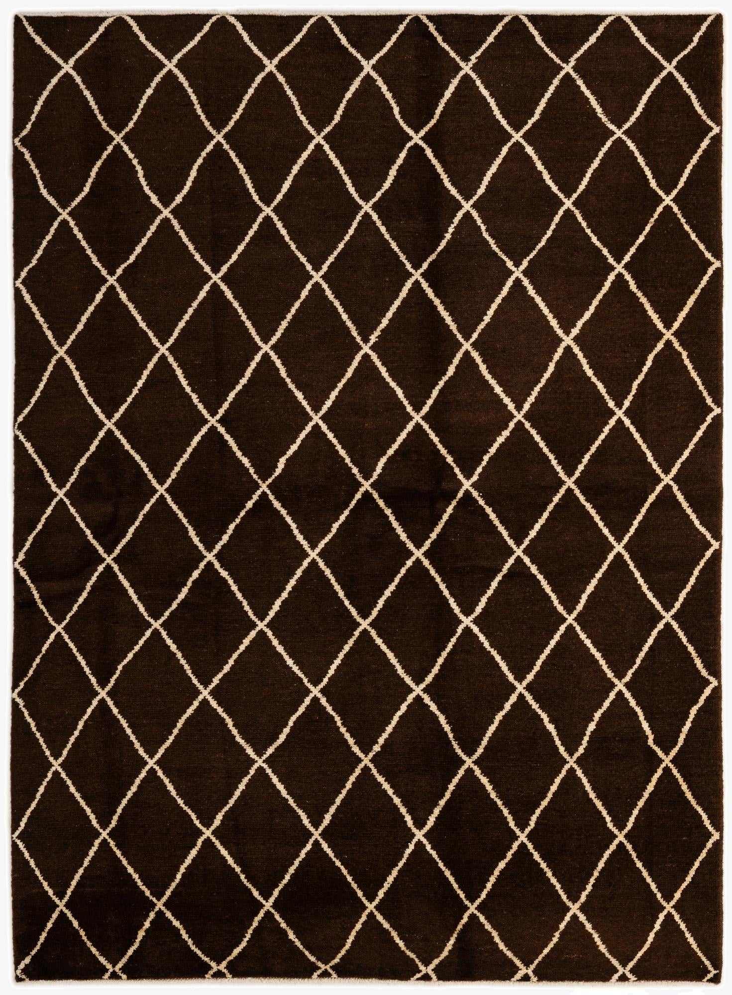 5' 6 x 7' 10  Hand Knotted Darya Wool Rug