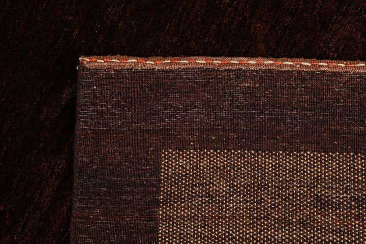 4' 10 x 7' Hand Knotted Gabbeh Wool Rug