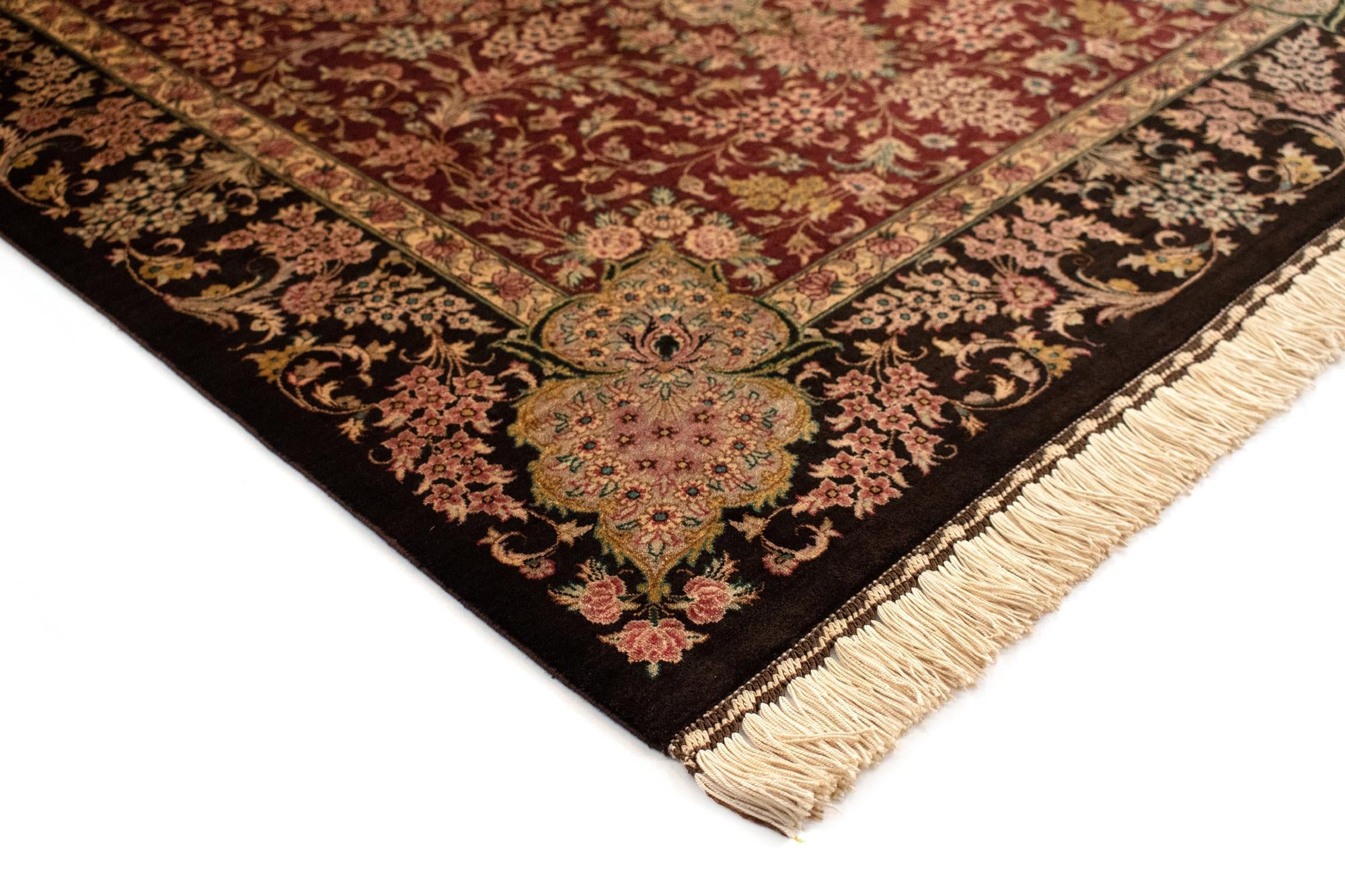 3' 3 x 4' 11 Ghom Silk Rug