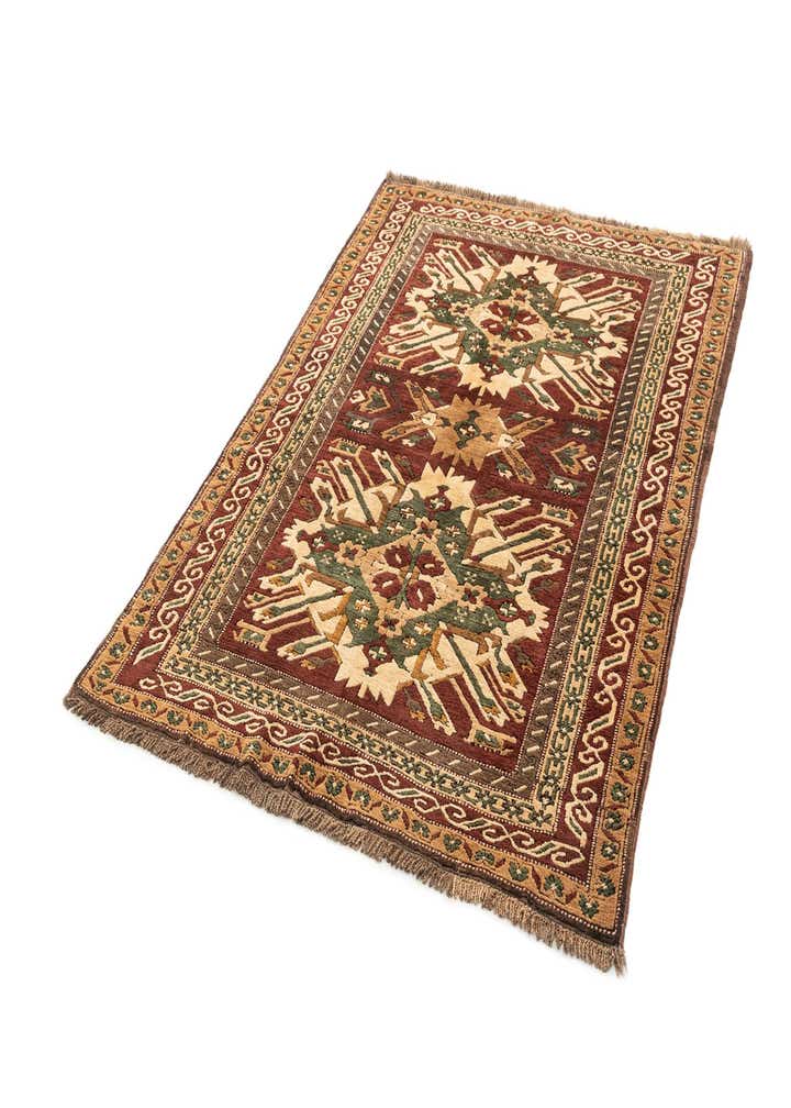 5' x 6' 7 Hand Knotted Kars Wool Rug