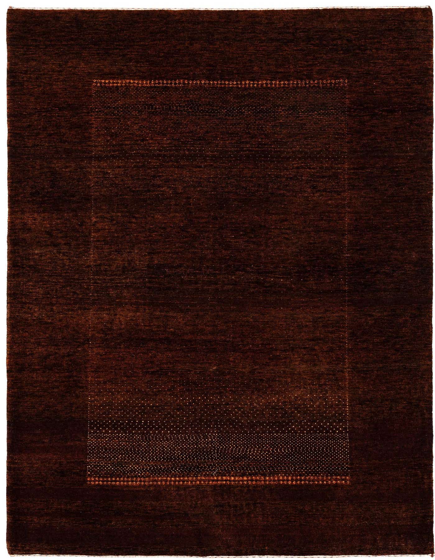 4' 10 x 6' 10 Hand Knotted Kashkuli Gabbeh Oriental Wool Rug