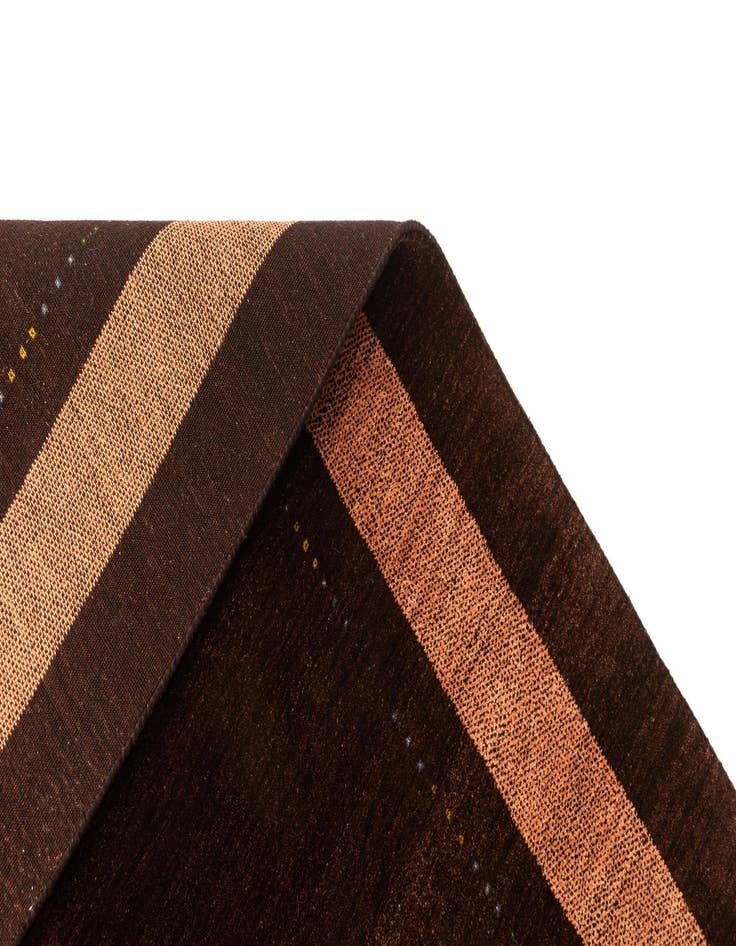 Detail image of 5' x 6' 8  Hand Knotted Kashkuli Gabbeh Wool Rug