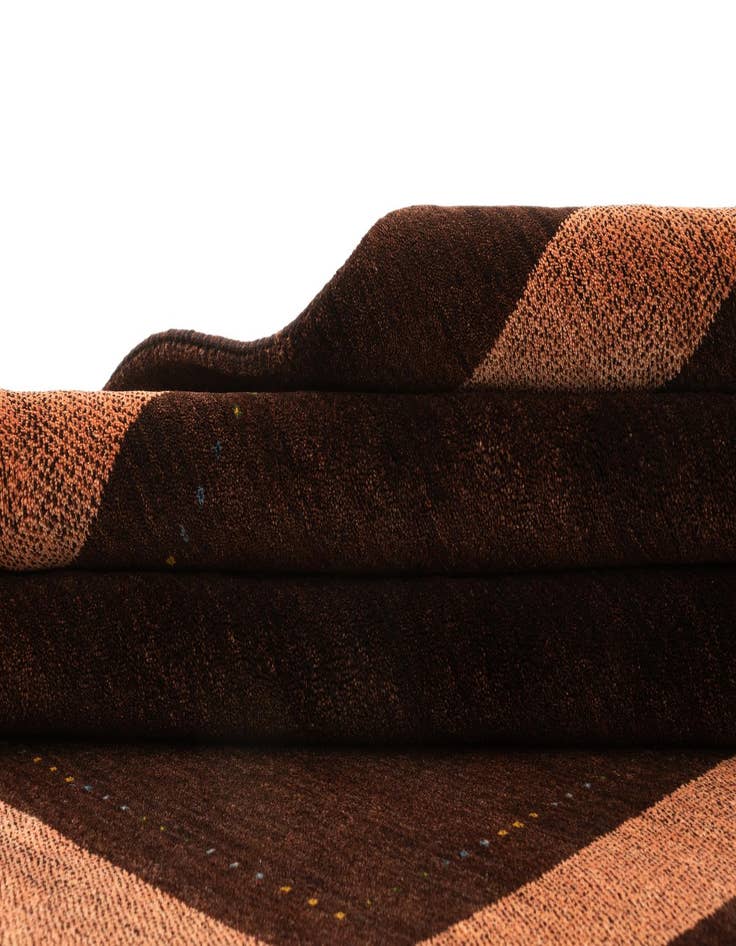 Detail image of 5' x 6' 8  Hand Knotted Kashkuli Gabbeh Wool Rug