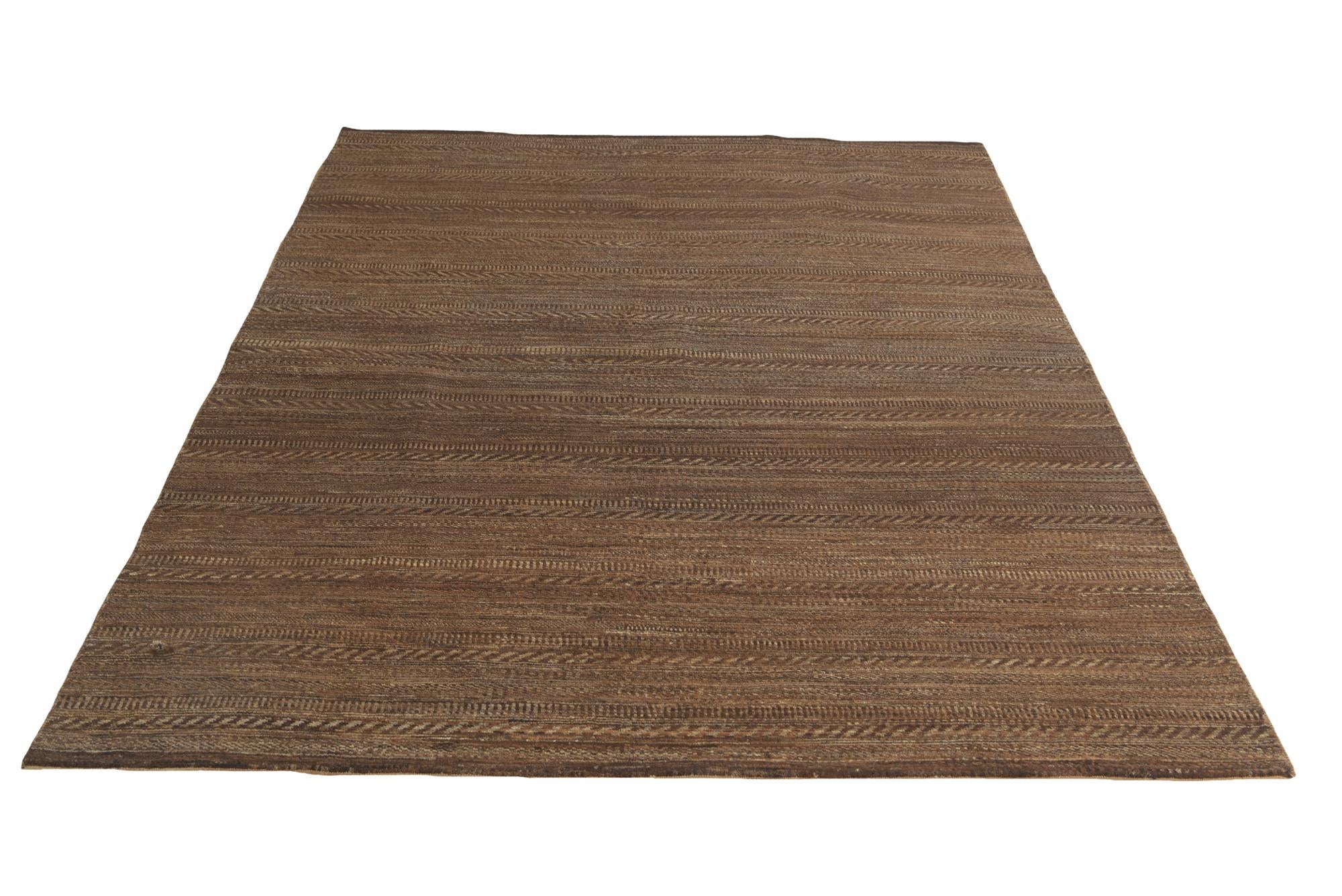 6' x 8' Hand Knotted Kashkuli Gabbeh Oriental Wool Rug