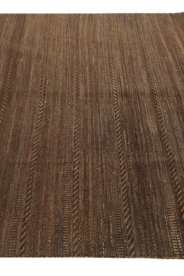 Detail image of 6' x 8' Hand Knotted Kashkuli Gabbeh Oriental Wool Rug