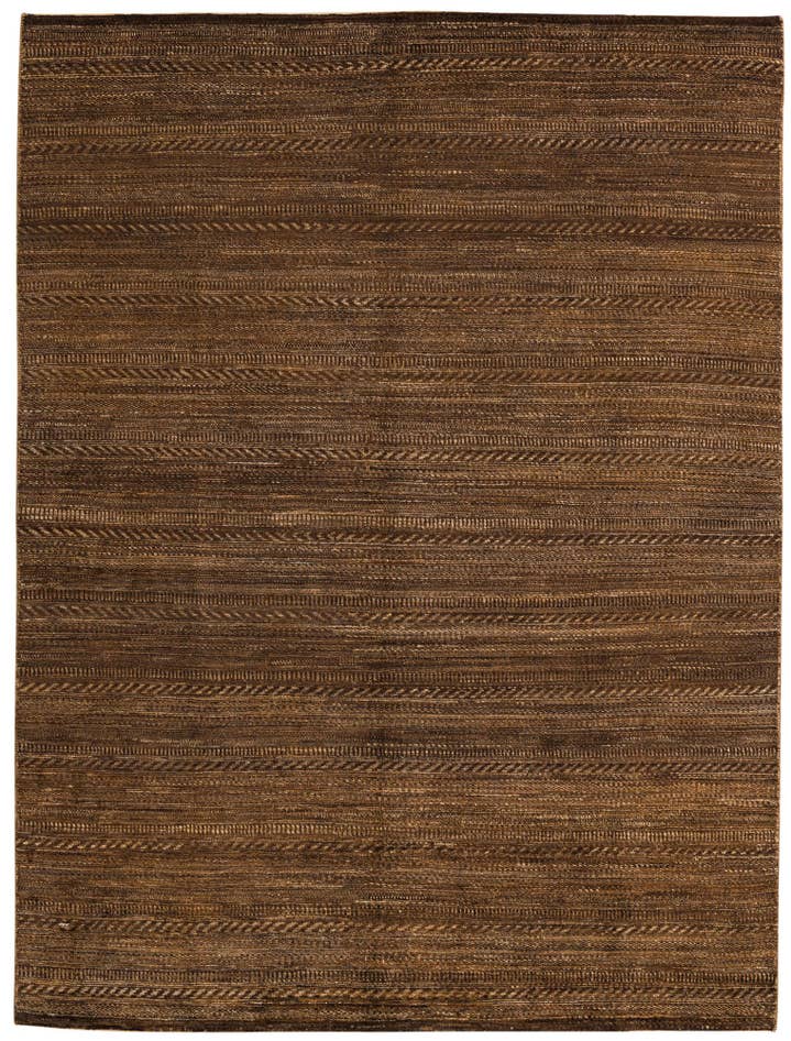 Detail image of 6' x 8' Hand Knotted Kashkuli Gabbeh Oriental Wool Rug