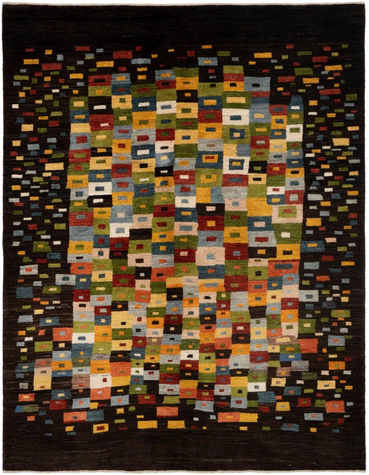 Detail image of 5' x 6' 6 Kashkuli Wool Rug