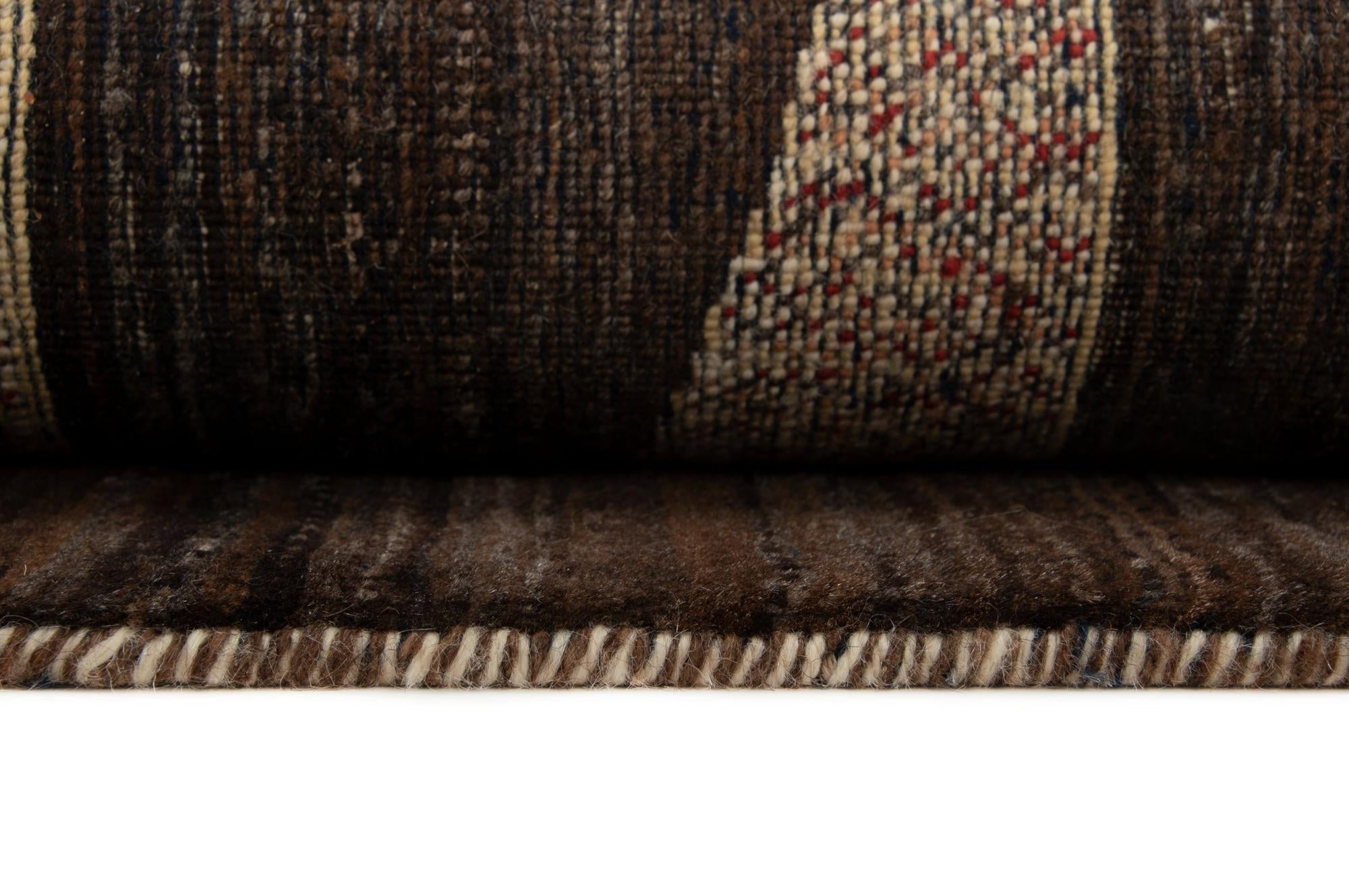 3' 5 x 5' 1 Kashkuli Wool Rug