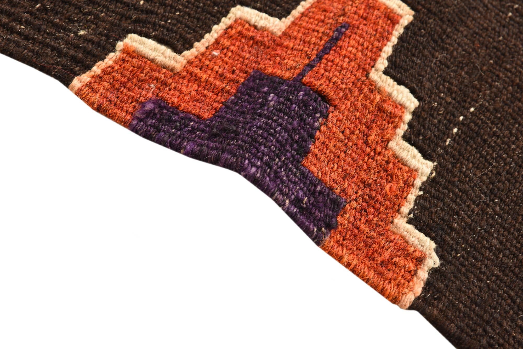 3' 3 x 3' 10 Hand Woven Kilim Fars Wool Rug