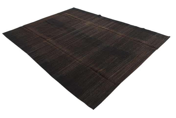 7' 2 x 9' 4 Hand Woven Kilim Modern Wool Rug