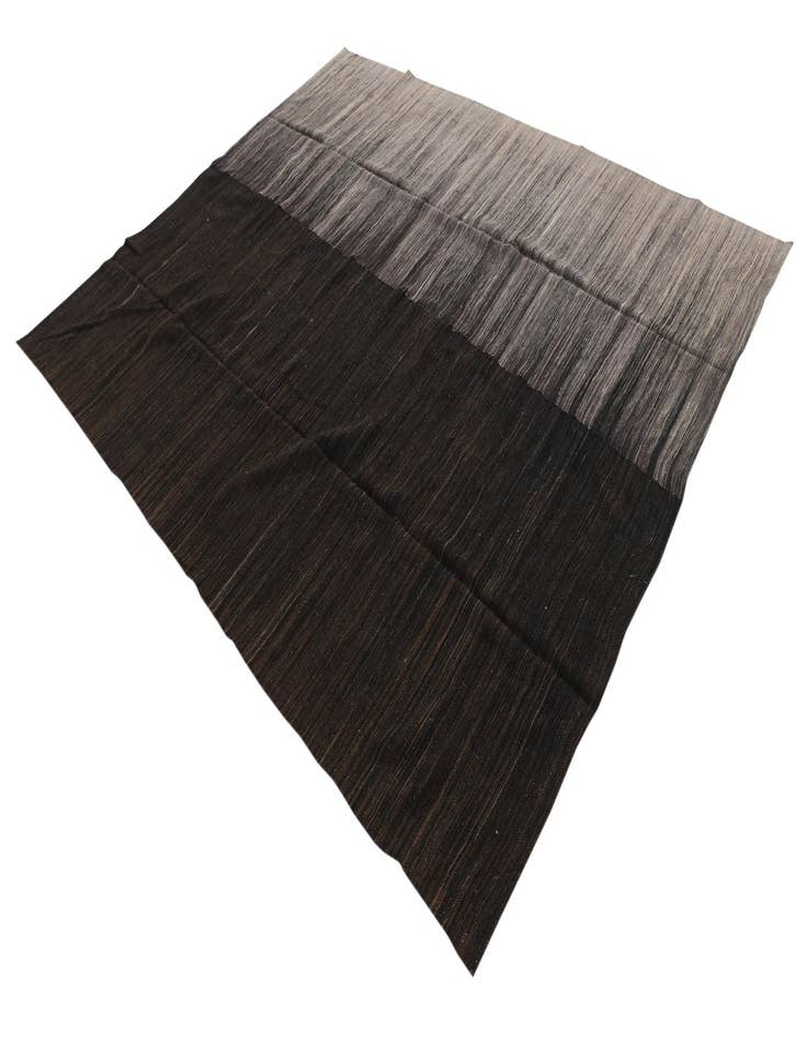 Detail image of 7' 10 x 9' 5  Hand Woven Kilim Modern Wool Rug