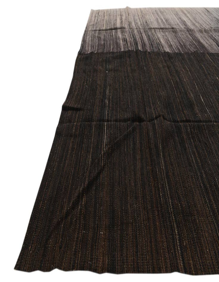 Detail image of 7' 10 x 9' 5  Hand Woven Kilim Modern Wool Rug