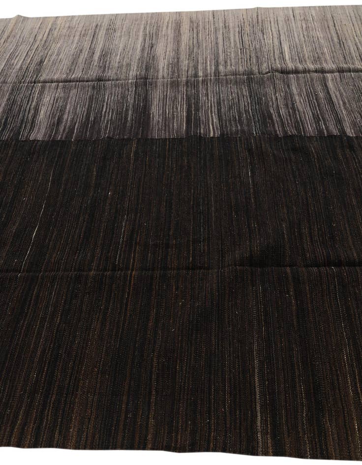 Detail image of 7' 10 x 9' 5  Hand Woven Kilim Modern Wool Rug