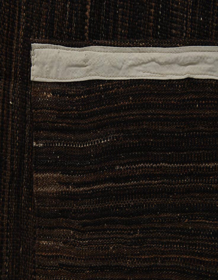 Detail image of 7' 10 x 9' 5  Hand Woven Kilim Modern Wool Rug