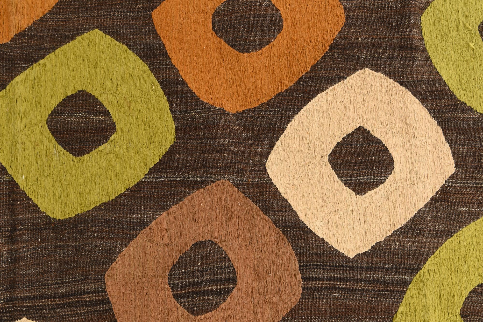 7' 4 x 10' Hand Woven Kilim Modern Rug