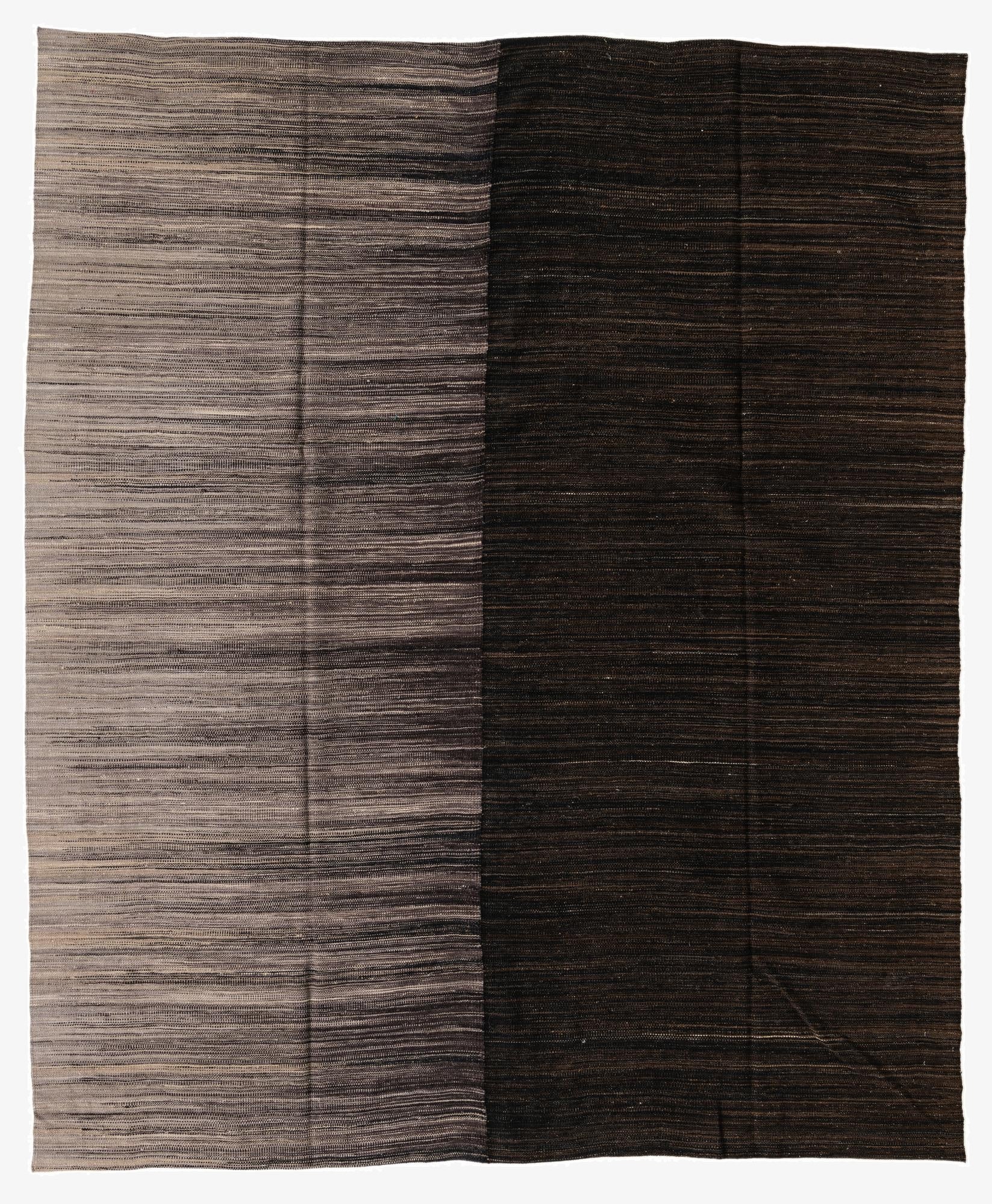 7' 10 x 9' 5  Hand Woven Kilim Modern Wool Rug