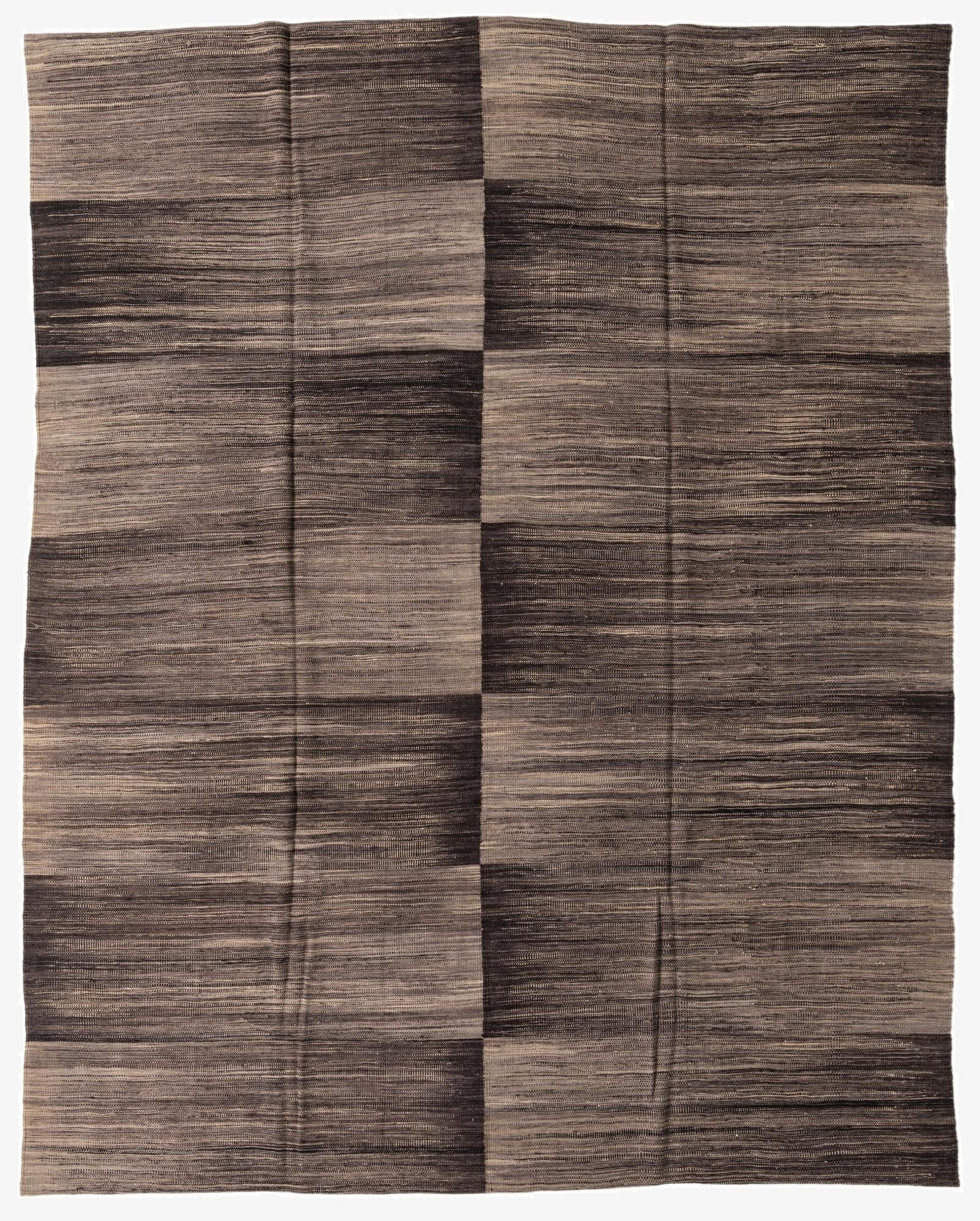 Primary image 9' 1 x 11' 6  Hand Woven Kilim Modern Wool Rug