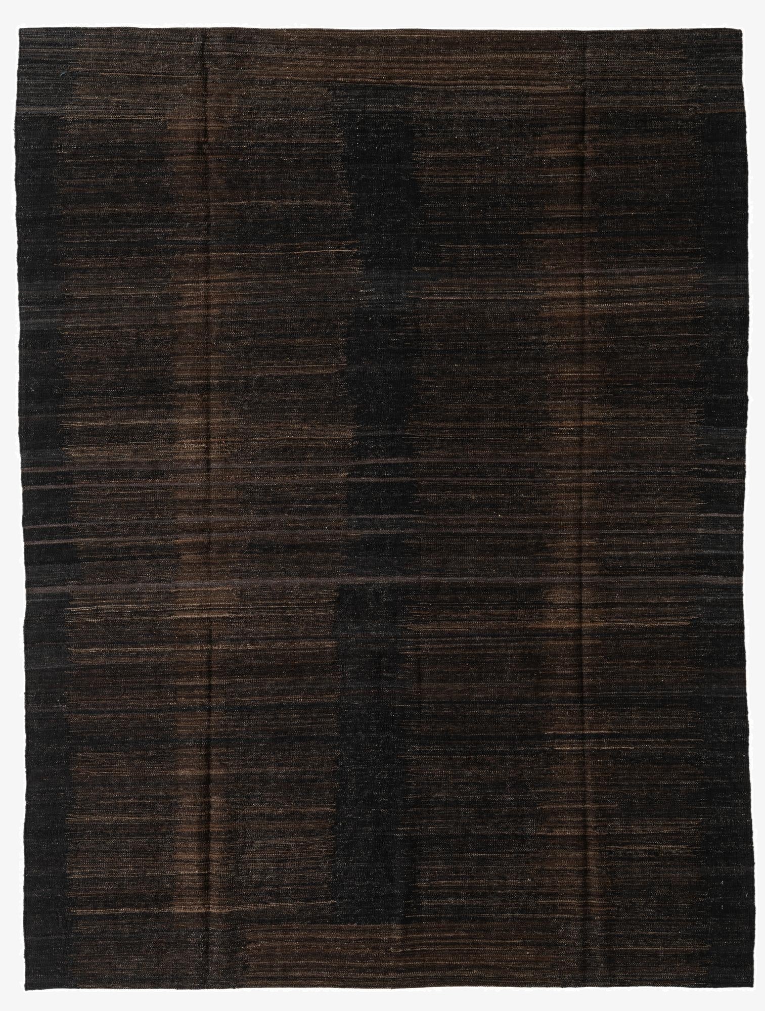 7' 2 x 9' 4  Hand Woven Kilim Modern Wool Rug