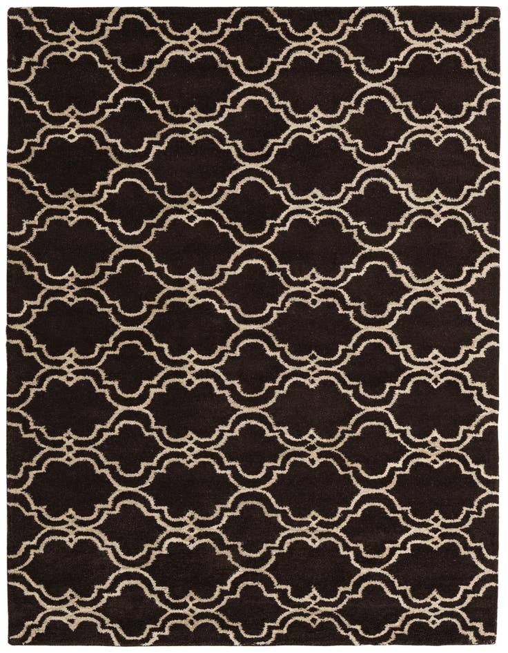 Detail image of 5' 1 x 7' 10 Luna Wool Rug