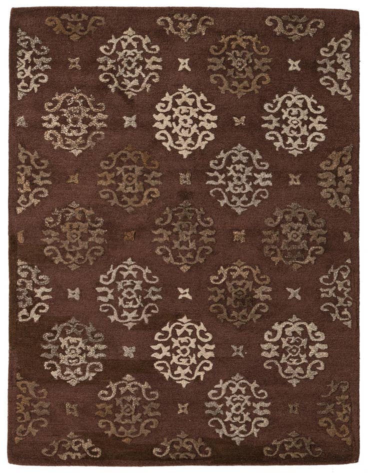 Detail image of 5' x 7' 6 Luna Wool Rug