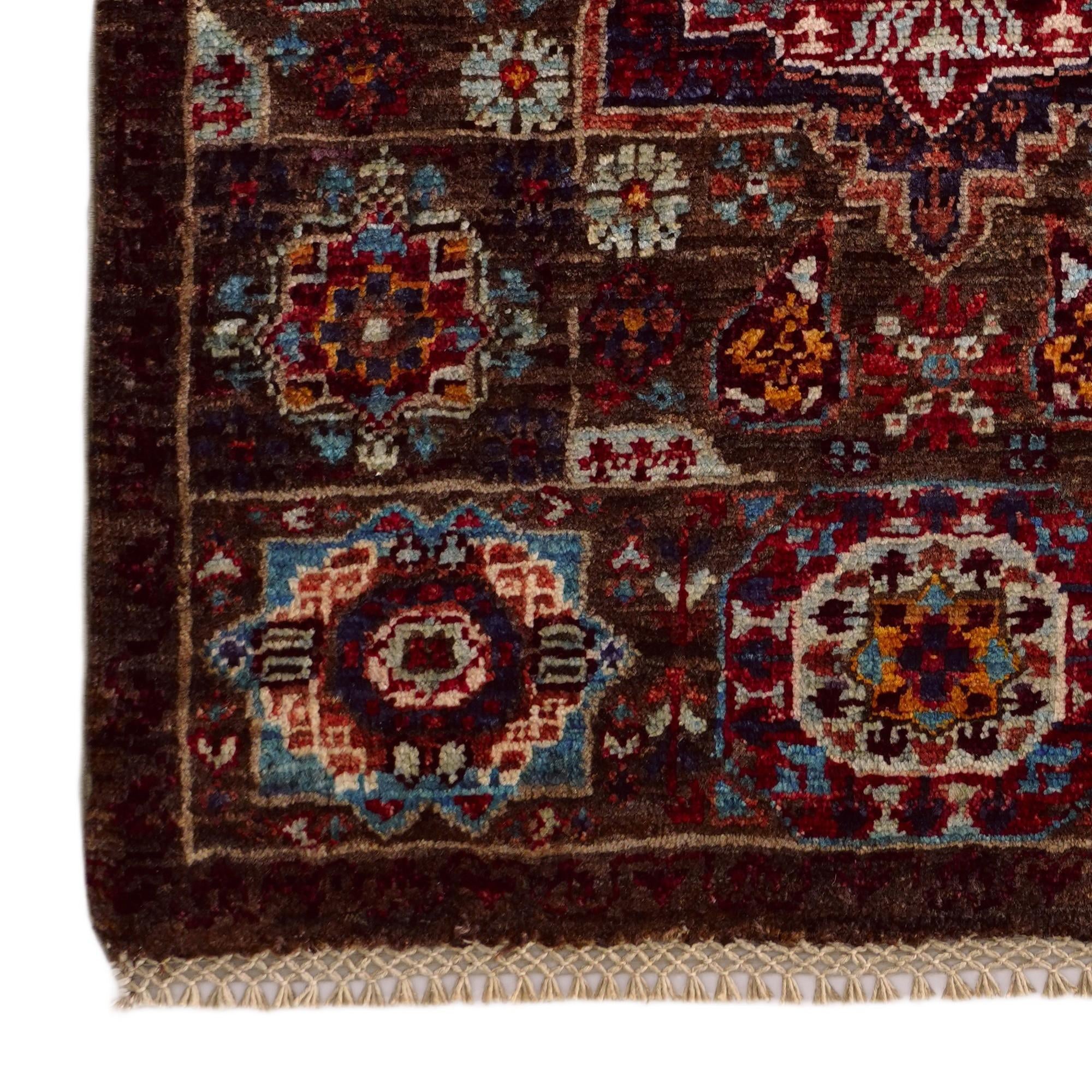 2' 1 x 3' Hand Knotted Mamluk Ziegler Rug