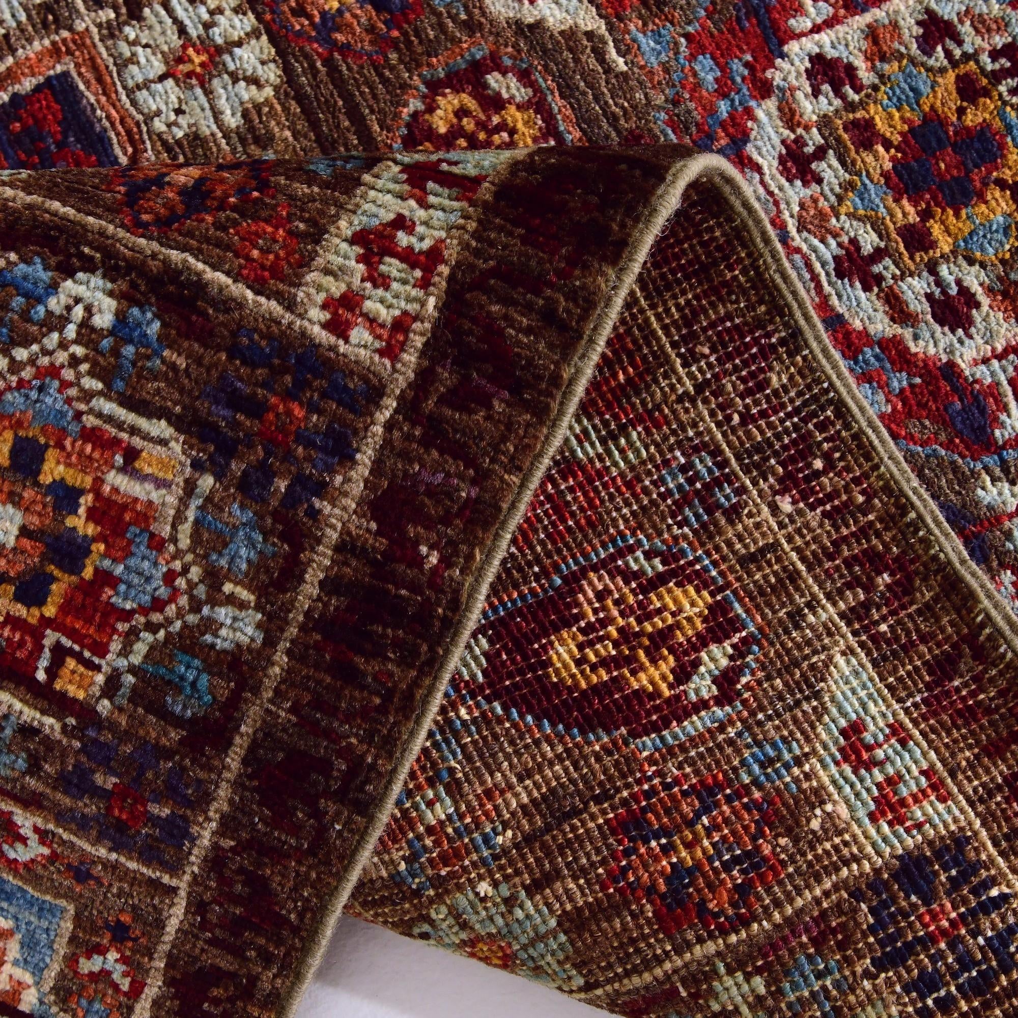 2' 1 x 3' Hand Knotted Mamluk Ziegler Rug