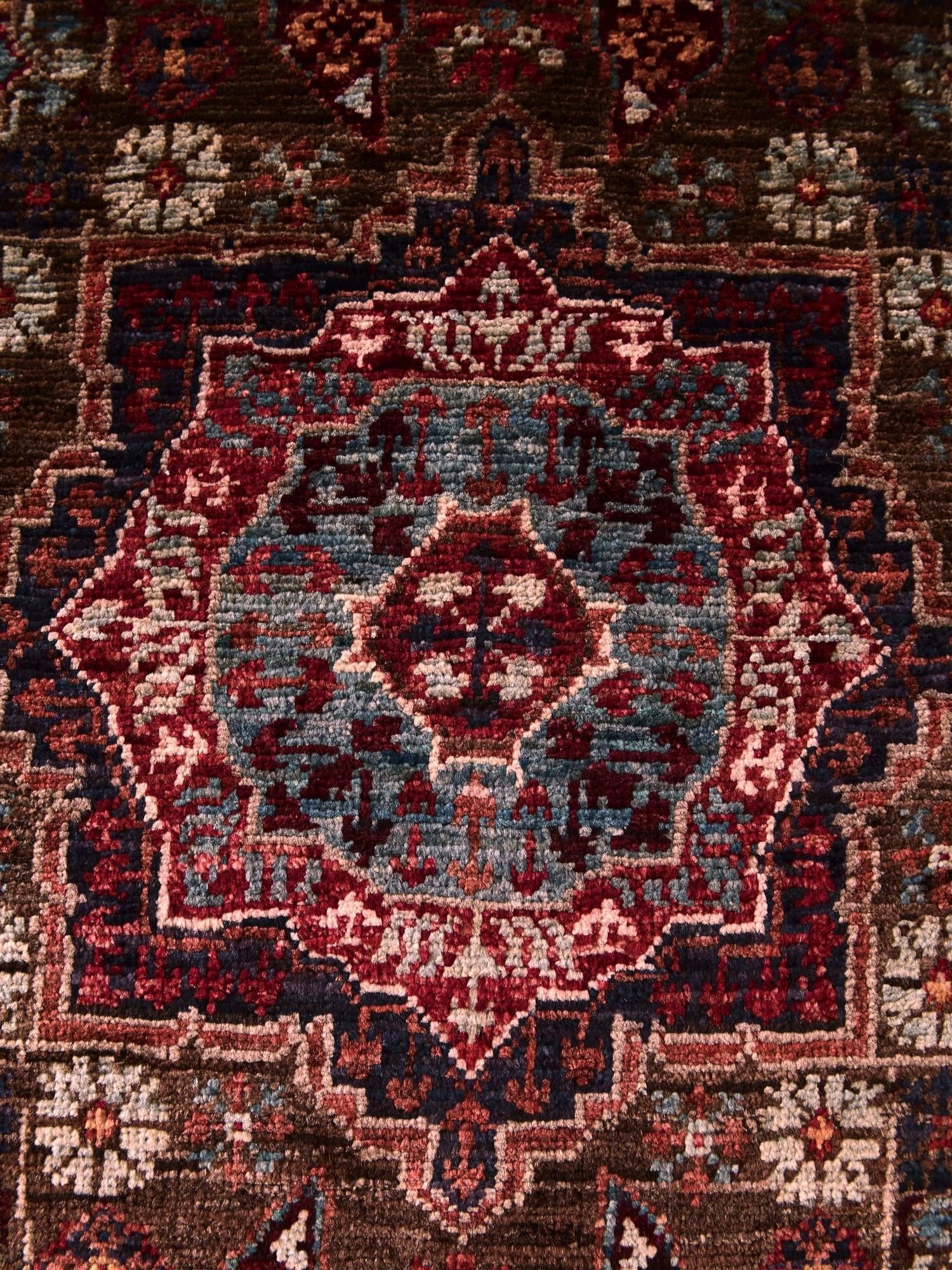 2' 1 x 3' Hand Knotted Mamluk Ziegler Rug