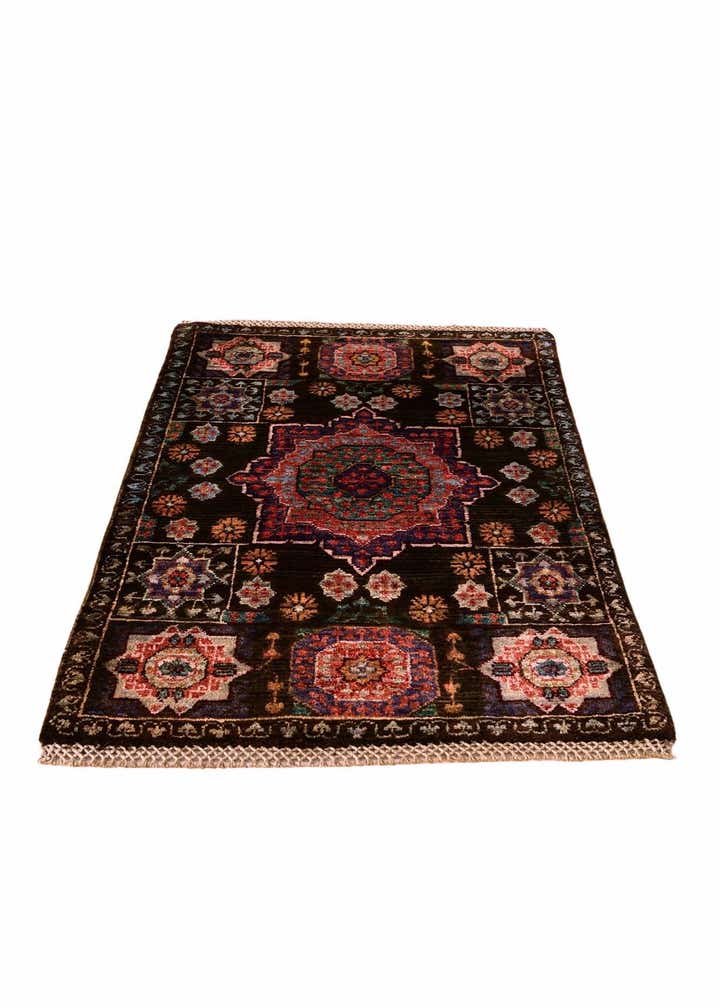 2' 1 x 3' 2 Hand Knotted Mamluk Ziegler Rug