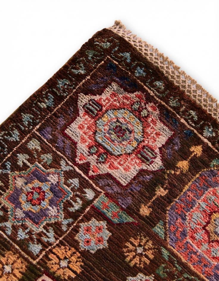 Detail image of 2' 1 x 3' 2 Hand Knotted Mamluk Ziegler Rug