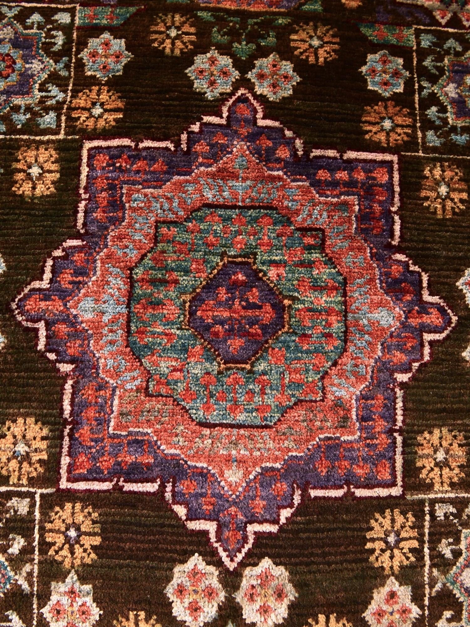 2' 1 x 3' 2 Hand Knotted Mamluk Ziegler Rug