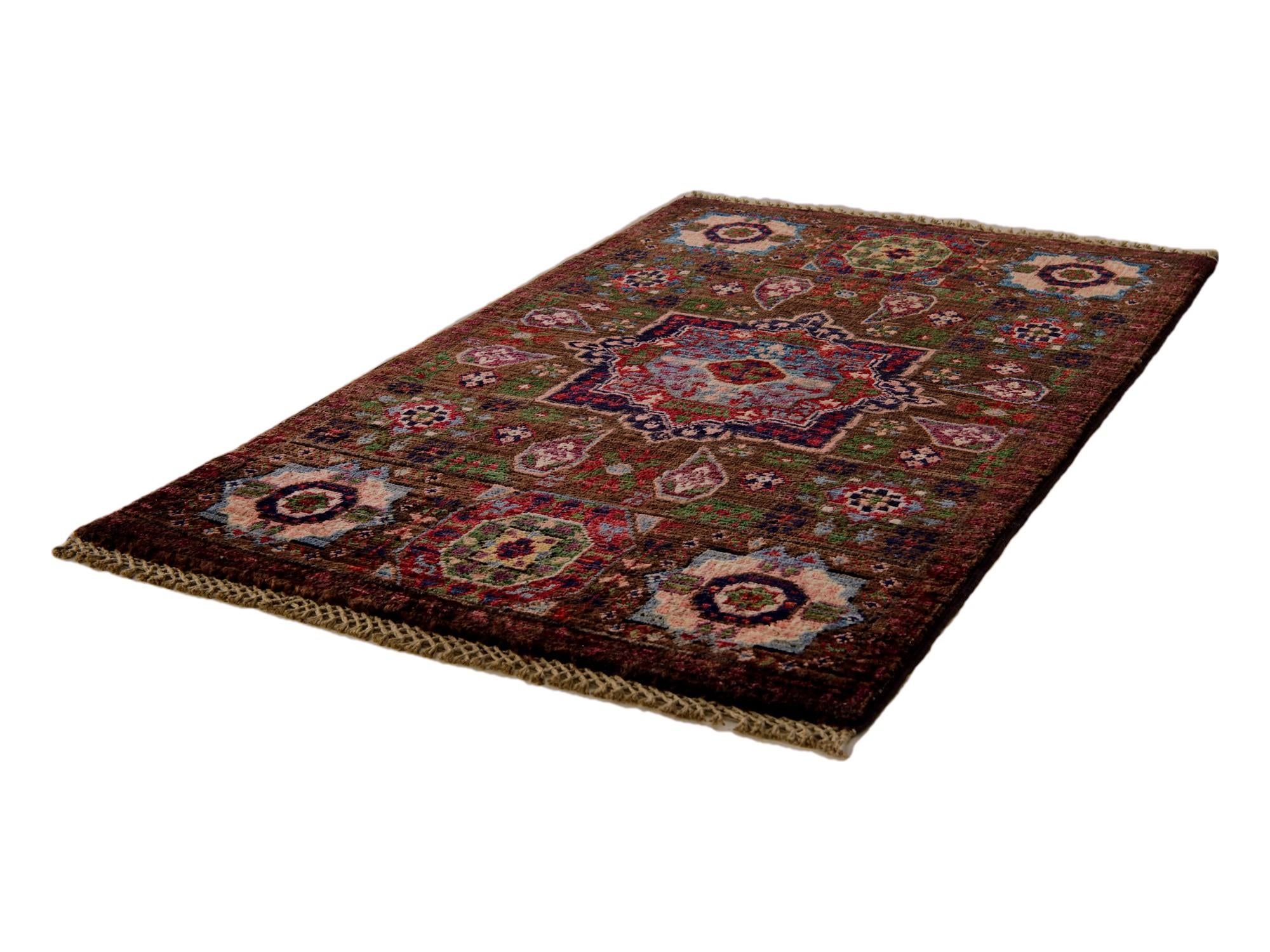 2' x 3' 3 Hand Knotted Mamluk Ziegler Rug