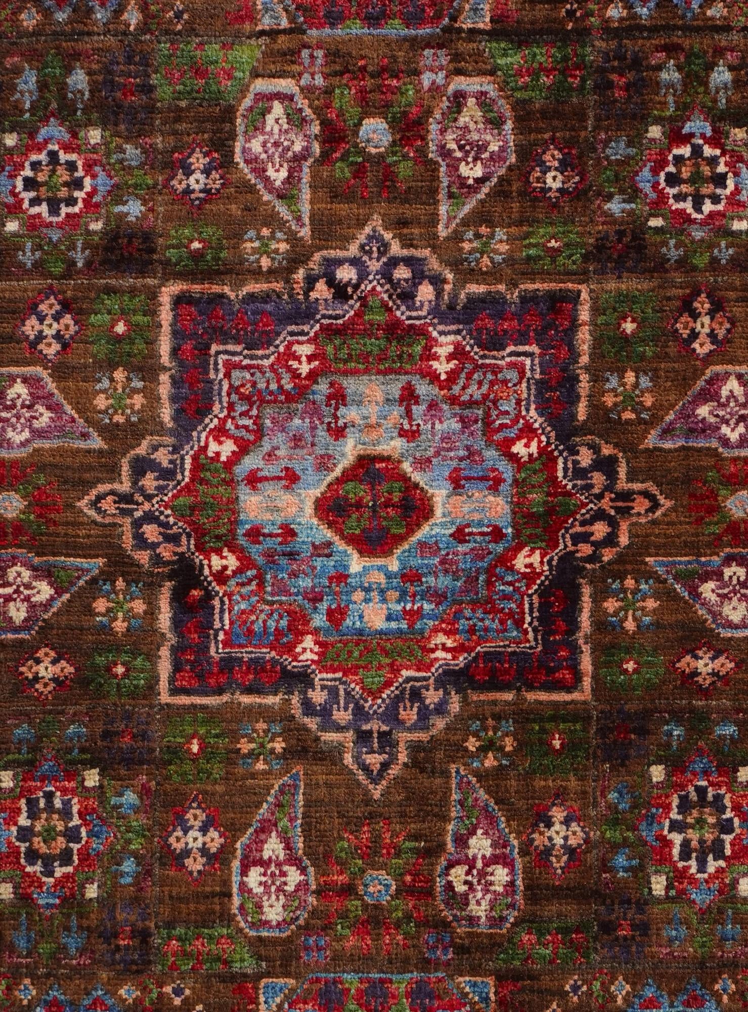 2' x 3' 3 Hand Knotted Mamluk Ziegler Rug