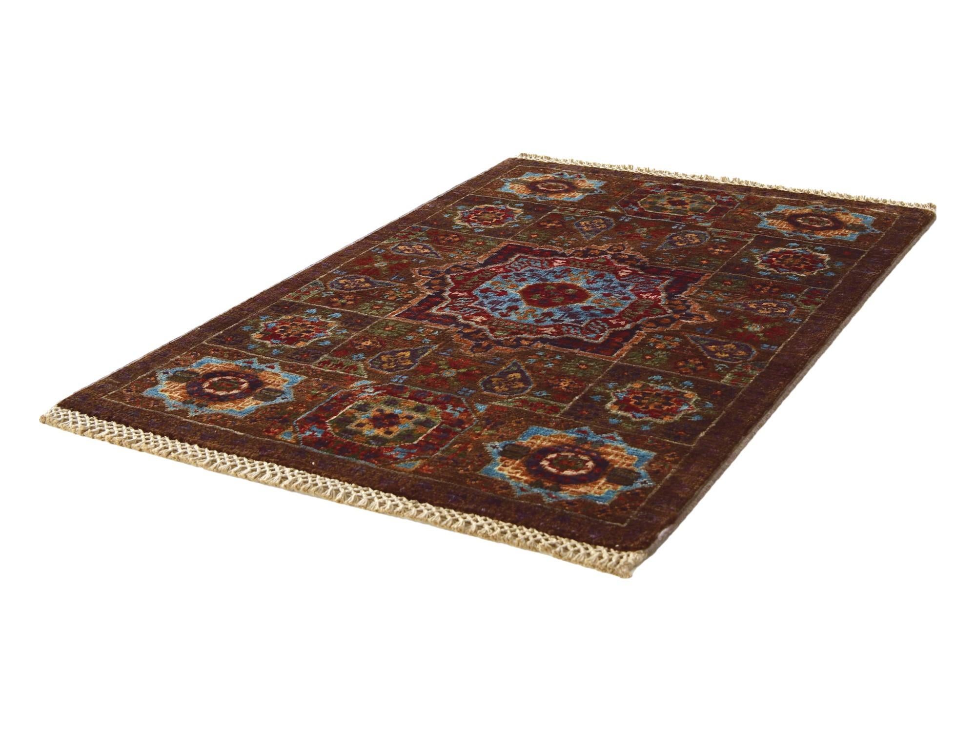 2' x 3' Hand Knotted Mamluk Ziegler Rug