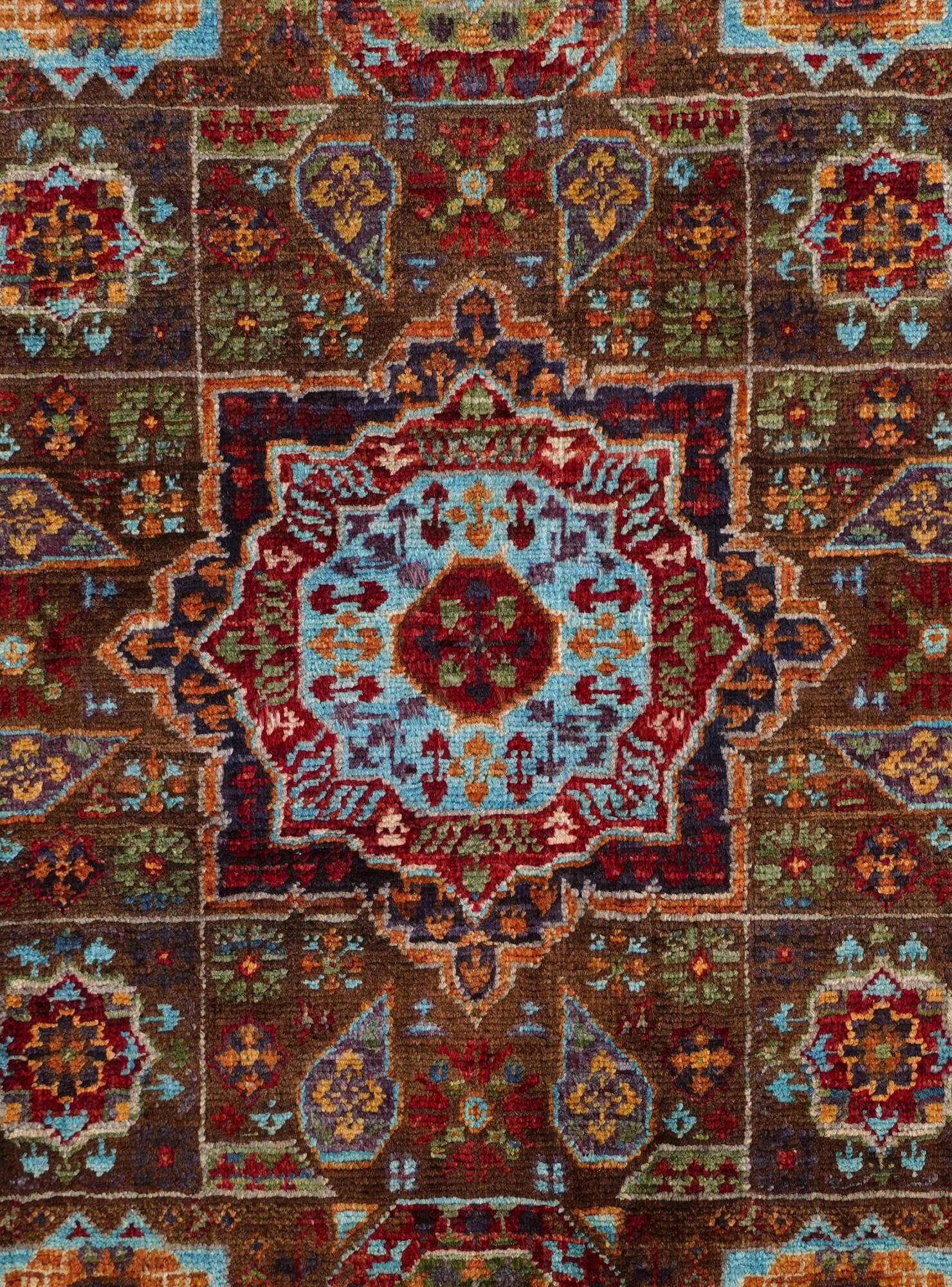 2' x 3' Hand Knotted Mamluk Ziegler Rug