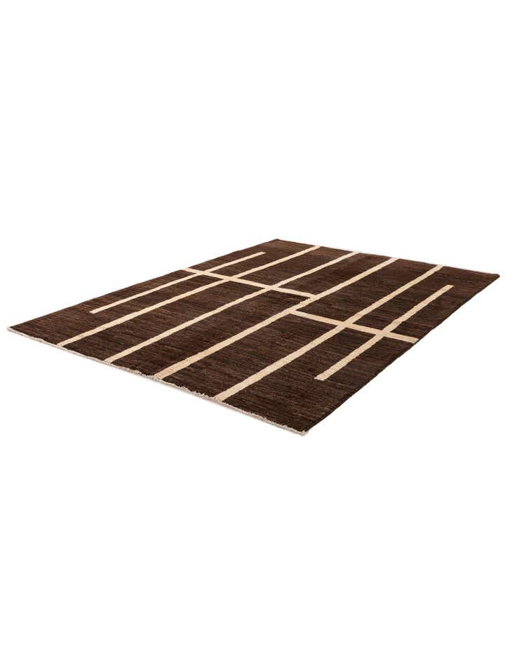 5' 9 x 7' 8 Hand Knotted Modern Ziegler Wool Rug